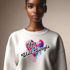 Yep…Still Single Sweatshirt