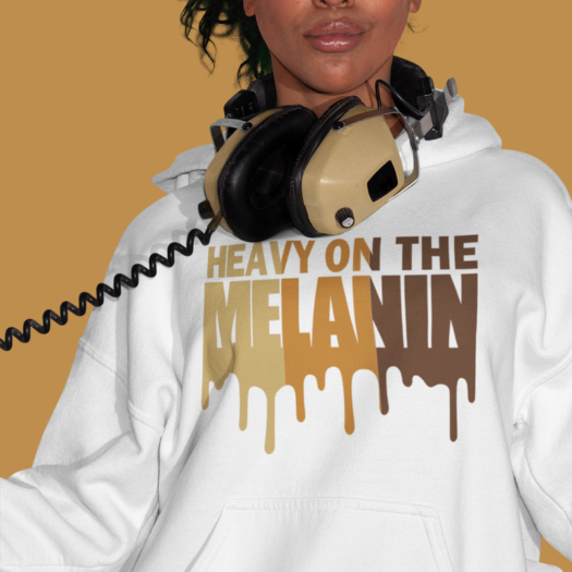 Heavy on the Melanin Hoodie