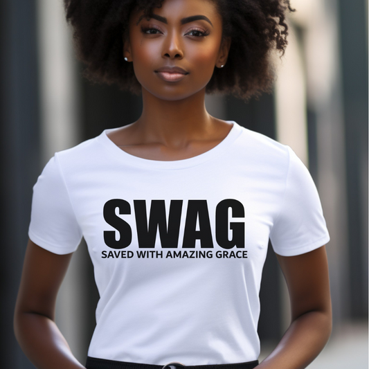 SWAG - Saved With Amazing Grace T-Shirt